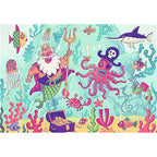 PUZZLE SI JOC AVENTURA PIRATILOR, 2X24 PIESE - RAVENSBURGER (RVSPC05591) - Libelula Vesela - Jucarii