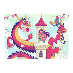 PUZZLE SI JOC DRAGON, 2X24 PIESE - RAVENSBURGER (RVSPC05595) - Libelula Vesela - Jucarii