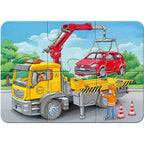 PUZZLE SET 4 BUC VEHICULE DE URGENTA, 2/4/6/8 PIESE - RAVENSBURGER (RVSPC05631) - Libelula Vesela - Jucarii
