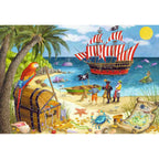PUZZLE PIRATI SI SIRENE, 2X24 PIESE - RAVENSBURGER (RVSPC05676) - Libelula Vesela - Jucarii