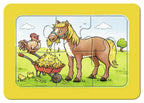 PUZZLE ANIMALE PRIETENI, 3X6 PIESE - RAVENSBURGER (RVSPC06571) - Libelula Vesela - Jucarii
