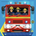 PUZZLE + JOC MEMORY POMPIERUL SAM, 25/36/49 PIESE - RAVENSBURGER (RVSPC06910) - Libelula Vesela - Jucarii