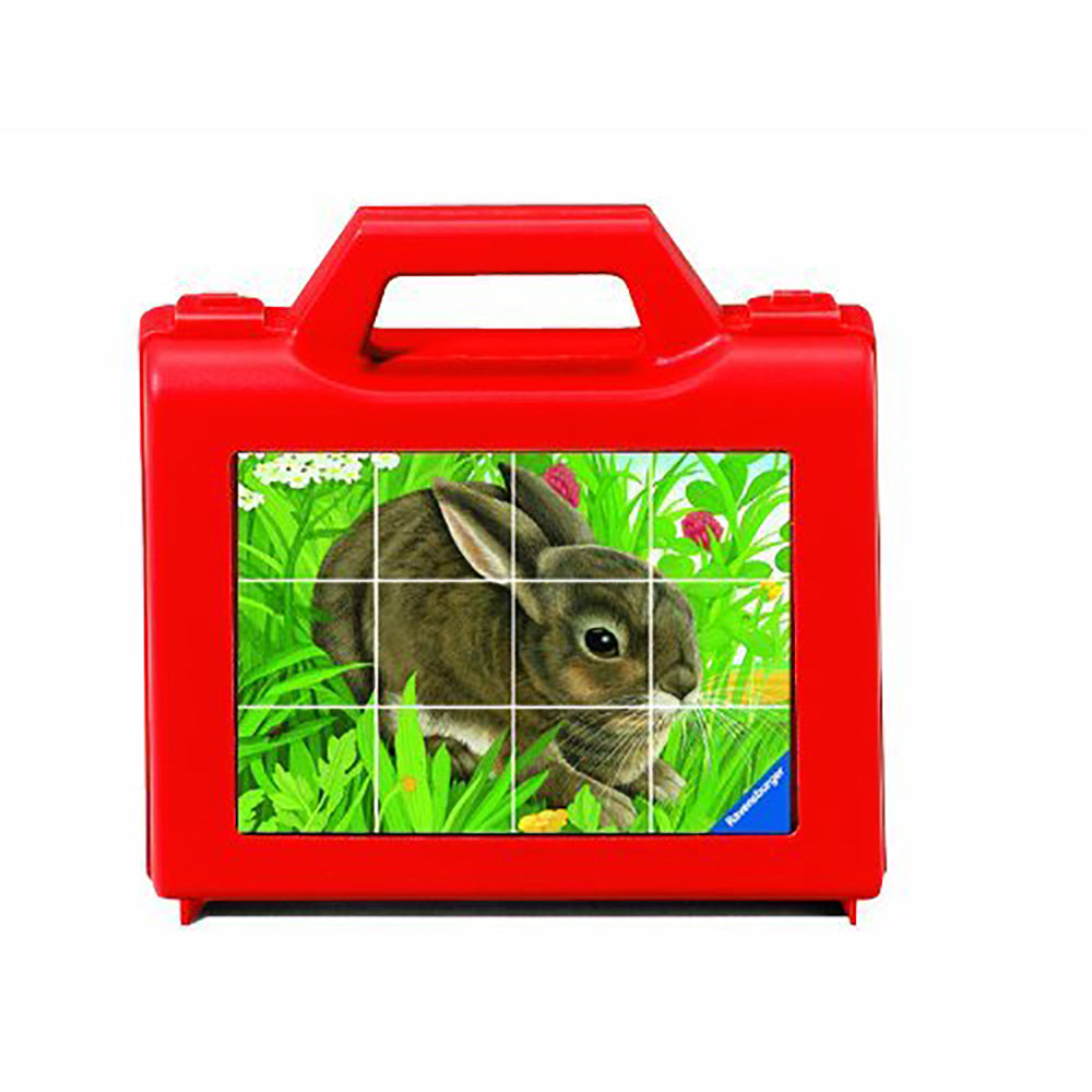 PUZZLE IN CUTIE ANIMALE, 12 PIESE - RAVENSBURGER (RVSPC07412) - Libelula Vesela - Jucarii