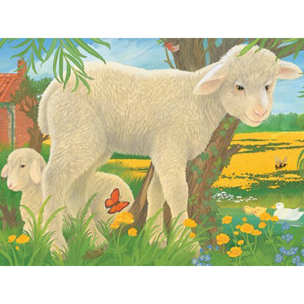 PUZZLE IN CUTIE ANIMALE, 12 PIESE - RAVENSBURGER (RVSPC07412) - Libelula Vesela - Jucarii