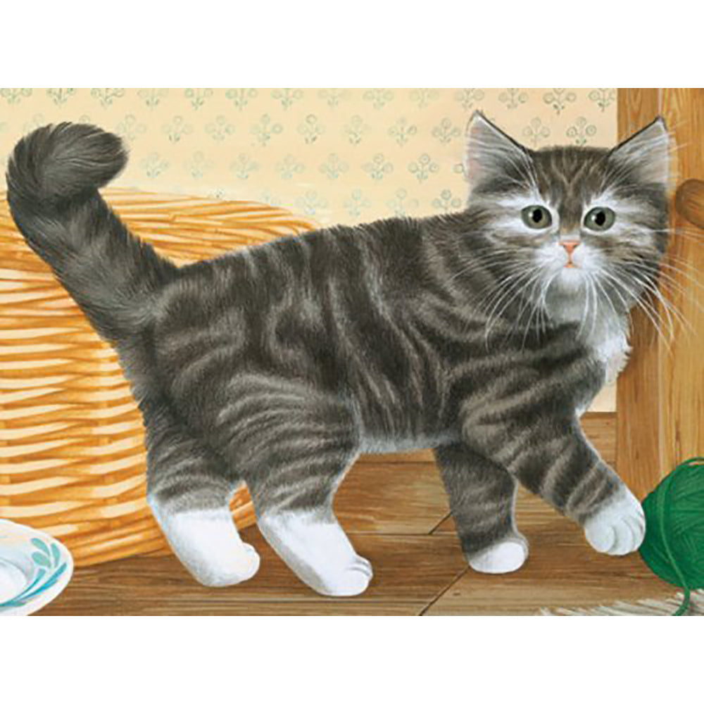 PUZZLE IN CUTIE ANIMALE, 12 PIESE - RAVENSBURGER (RVSPC07412) - Libelula Vesela - Jucarii