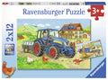 PUZZLE SANTIER, 2X12 PIESE - RAVENSBURGER (RVSPC07616) - Libelula Vesela - Jucarii