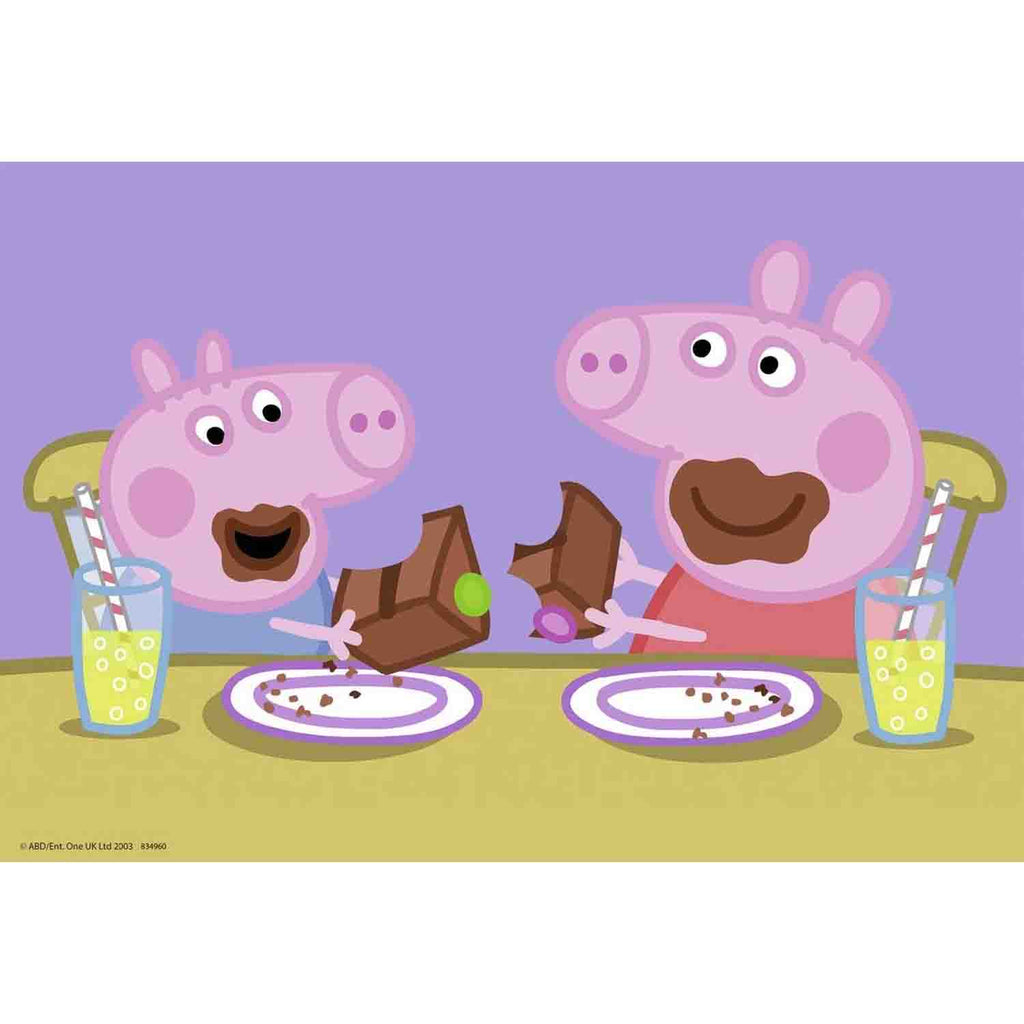 PUZZLE PEPPA PIG, 2X24 PIESE - RAVENSBURGER (RVSPC09082) - Libelula Vesela - Jucarii