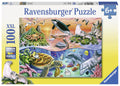 PUZZLE MINUNATUL OCEAN, 100 PIESE - RAVENSBURGER (RVSPC10681) - Libelula Vesela - Jucarii