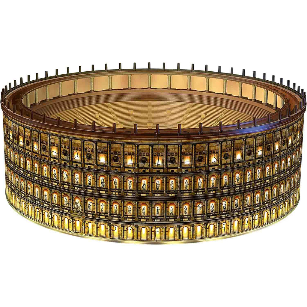 PUZZLE 3D LED COLOSSEUM, 216 PIESE - RAVENSBURGER (RVS3D11148) - Libelula Vesela - Jucarii