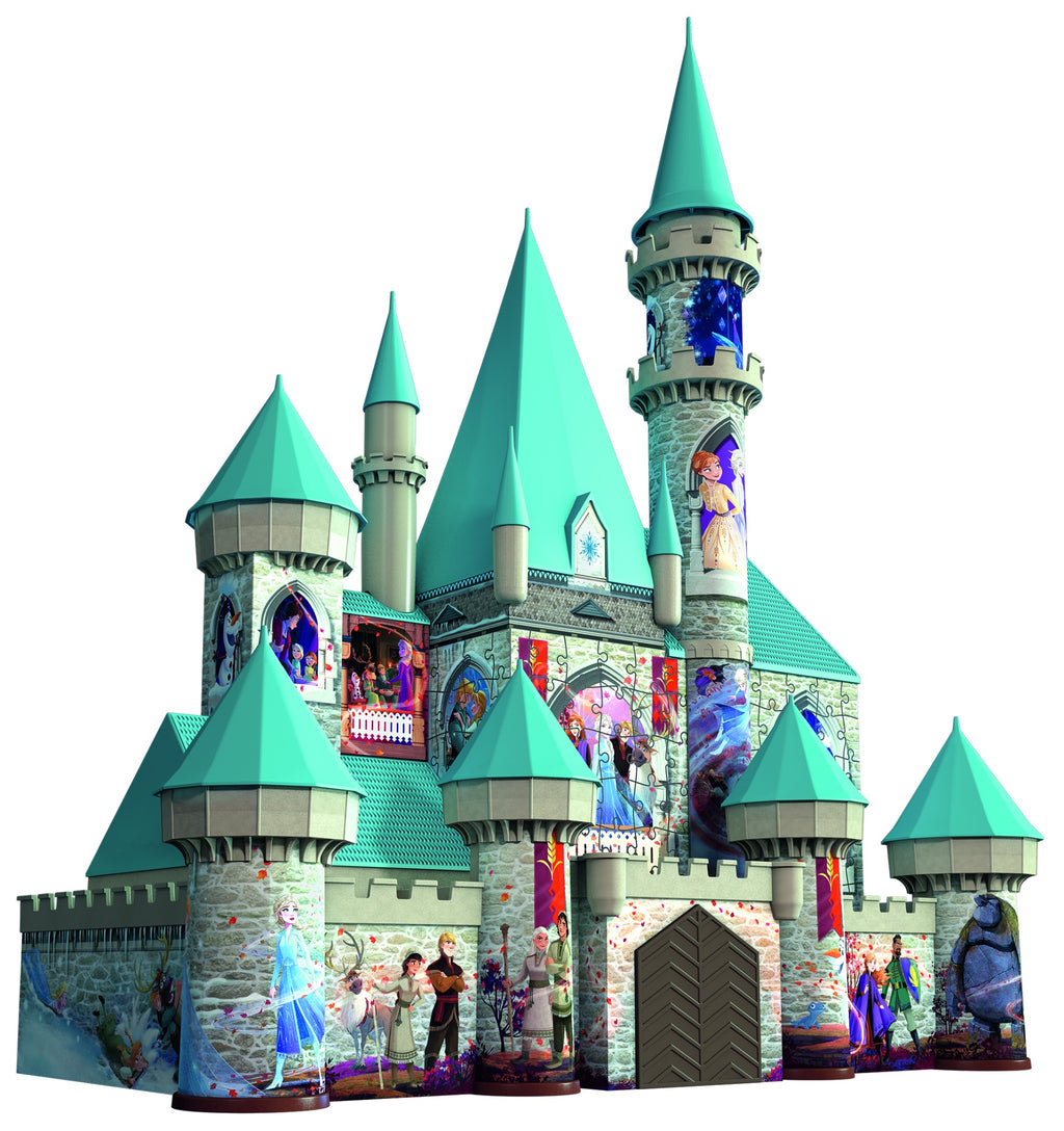 PUZZLE 3D CASTEL FROZEN 2, 216 PCS - RAVENSBURGER (RVS3D11156) - Libelula Vesela - Jucarii