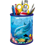 PUZZLE 3D DELFIN SUPORT PIXURI, 54 PIESE - RAVENSBURGER (RVS3D11176) - Libelula Vesela - Jucarii