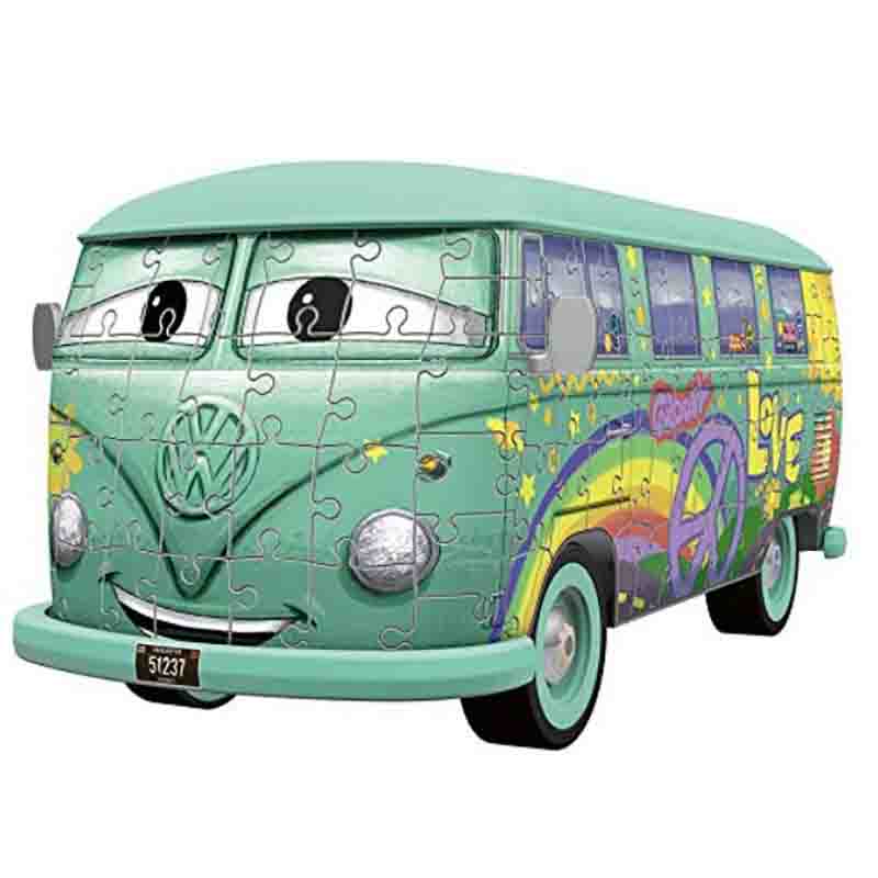 PUZZLE 3D VOLKSWAGEN T1, 162 PIESE - RAVENSBURGER (RVS3D11185) - Libelula Vesela - Jucarii