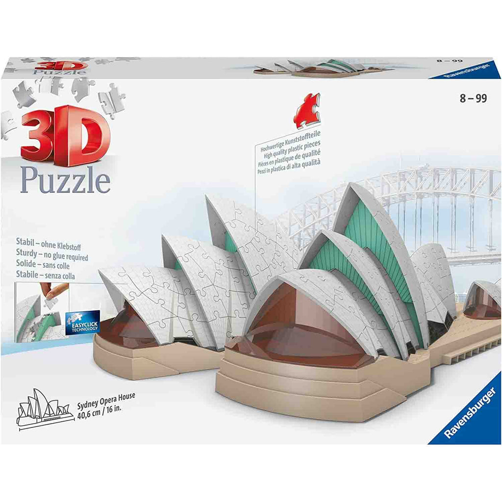 PUZZLE 3D OPERA SYDNEY, 216 PIESE - RAVENSBURGER (RVS3D11243) - Libelula Vesela - Jucarii