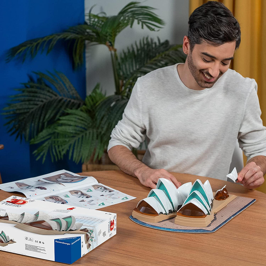 PUZZLE 3D OPERA SYDNEY, 216 PIESE - RAVENSBURGER (RVS3D11243) - Libelula Vesela - Jucarii