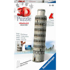 PUZZLE 3D MINI TURNUL DIN PISA, 54 PIESE - RAVENSBURGER (RVS3D11247) - Libelula Vesela - Jucarii