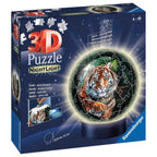PUZZLE 3D LUMINOS TIGRU, 72 PIESE - RAVENSBURGER (RVS3D11248) - Libelula Vesela - Jucarii