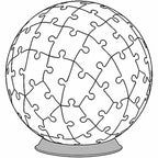 PUZZLE 3D LUMINOS CAL PE PLAJA, 72 PIESE - RAVENSBURGER (RVS3D11843) - Libelula Vesela - Jucarii