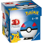 PUZZLE 3D POKEMON, 54 PIESE - RAVENSBURGER (RVS3D11265) - Libelula Vesela - Jucarii