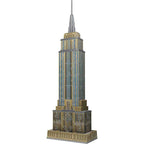 PUZZLE 3D MINI EMPIRE STATE BUILDING, 54 PIESE - RAVENSBURGER (RVS3D11271) - Libelula Vesela - Jucarii