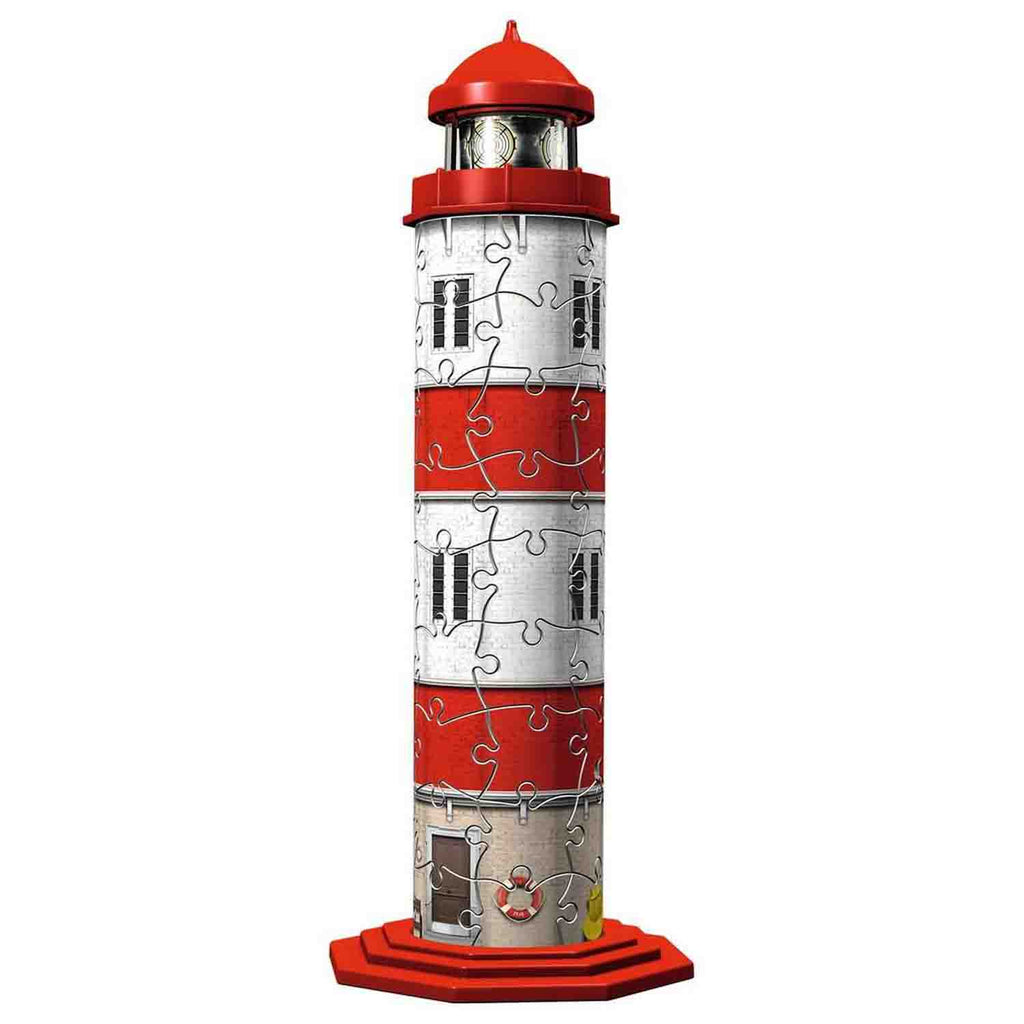PUZZLE 3D MINI LIGHTHOUSE, 54 PIESE - RAVENSBURGER (RVS3D11273) - Libelula Vesela - Jucarii