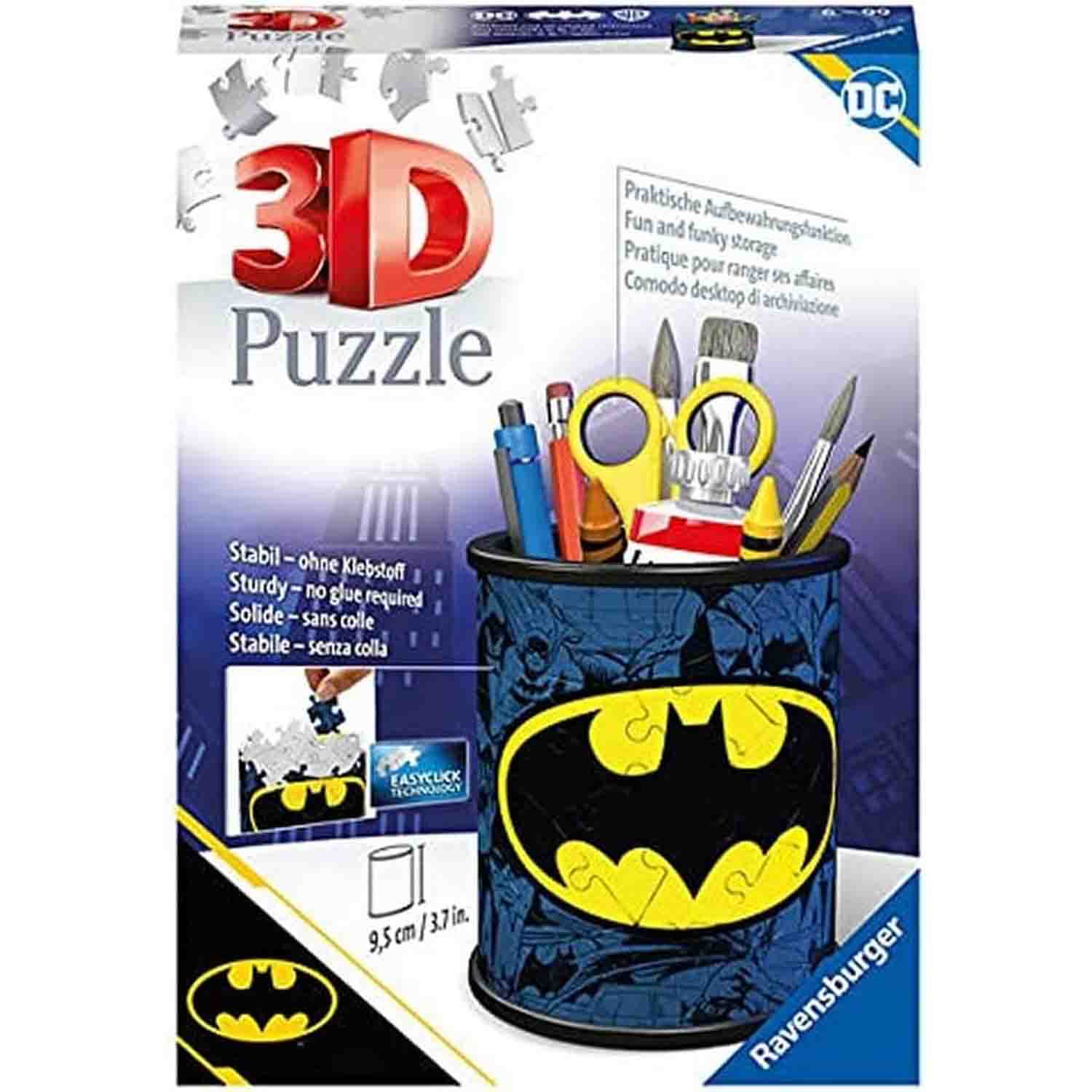 PUZZLE 3D BATMAN SUPORT PIXURI, 54 PIESE - RAVENSBURGER (RVS3D11275) - Libelula Vesela - Jucarii