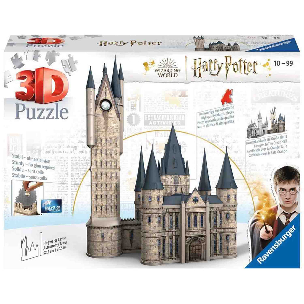 PUZZLE 3D HARRY POTTER TURN ASTRONOMIE, 540 PIESE - RAVENSBURGER (RVS3D11277) - Libelula Vesela - Jucarii