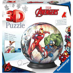 PUZZLE 3D AVENGERS, 72 PIESE - RAVENSBURGER (RVS3D11496) - Libelula Vesela - Jucarii