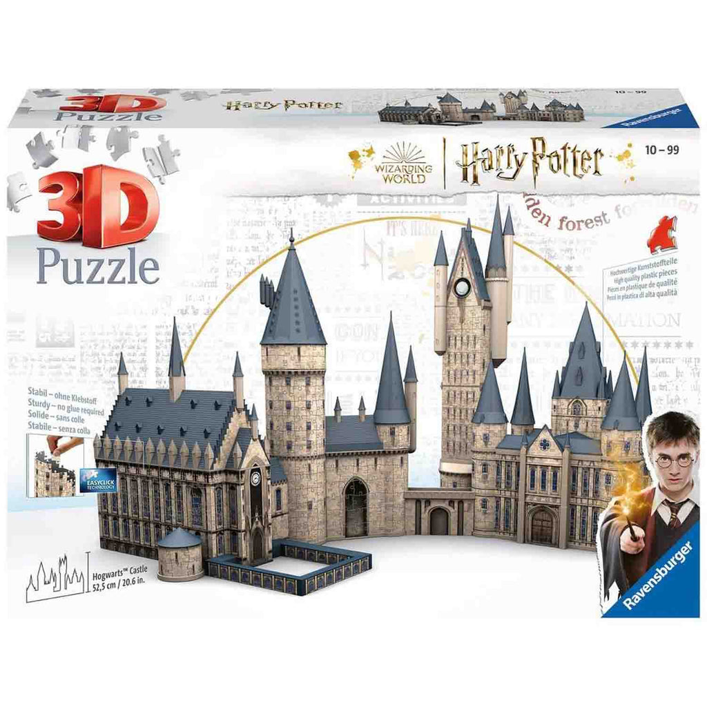 PUZZLE 3D CASTELUL HARRY POTTER, 1080 PIESE - RAVENSBURGER (RVS3D11497) - Libelula Vesela - Jucarii