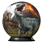 PUZZLE 3D JURASSIC WORLD, 72 PIESE - RAVENSBURGER (RVS3D11757) - Libelula Vesela - Jucarii