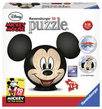 PUZZLE 3D MICKEY MOUSE, 72 PIESE - RAVENSBURGER (RVS3D11761) - Libelula Vesela - Jucarii
