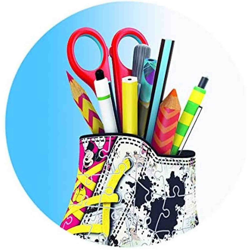 PUZZLE 3D SUPORT PIXURI SNEAKER MICKEY, 108 PIESE - RAVENSBURGER (RVS3D12055) - Libelula Vesela - Jucarii