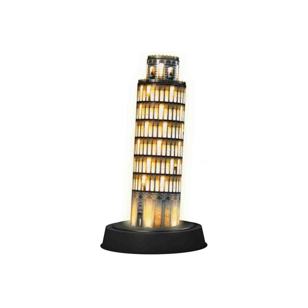PUZZLE 3D LED TURNUL DIN PISA, 216 PIESE - RAVENSBURGER (RVS3D12515) - Libelula Vesela - Jucarii