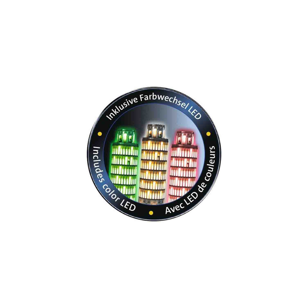 PUZZLE 3D LED TURNUL DIN PISA, 216 PIESE - RAVENSBURGER (RVS3D12515) - Libelula Vesela - Jucarii