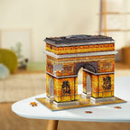 PUZZLE 3D LED ARC DE TRIUMF, 216 PIESE - RAVENSBURGER (RVS3D12522) - Libelula Vesela - Jucarii