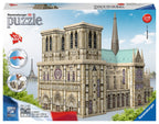 PUZZLE 3D NOTRE DAME, 324 PIESE - RAVENSBURGER (RVS3D12523) - Libelula Vesela - Jucarii