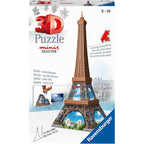 PUZZLE 3D MINI TURNUL EIFFEL, 54 PIESE - RAVENSBURGER (RVS3D12536) - Libelula Vesela - Jucarii