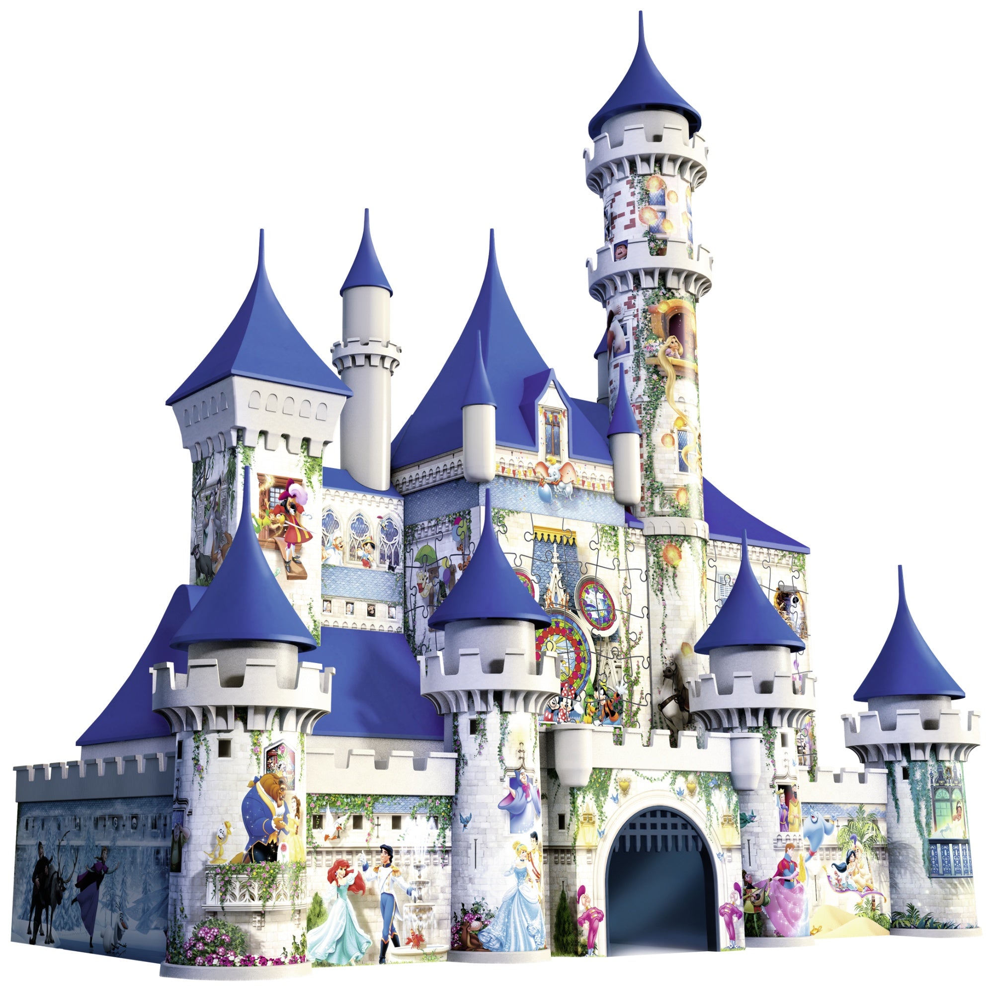 PUZZLE 3D CASTELUL DISNEY, 216 PIESE - RAVENSBURGER (RVS3D12587) - Libelula Vesela - Jucarii