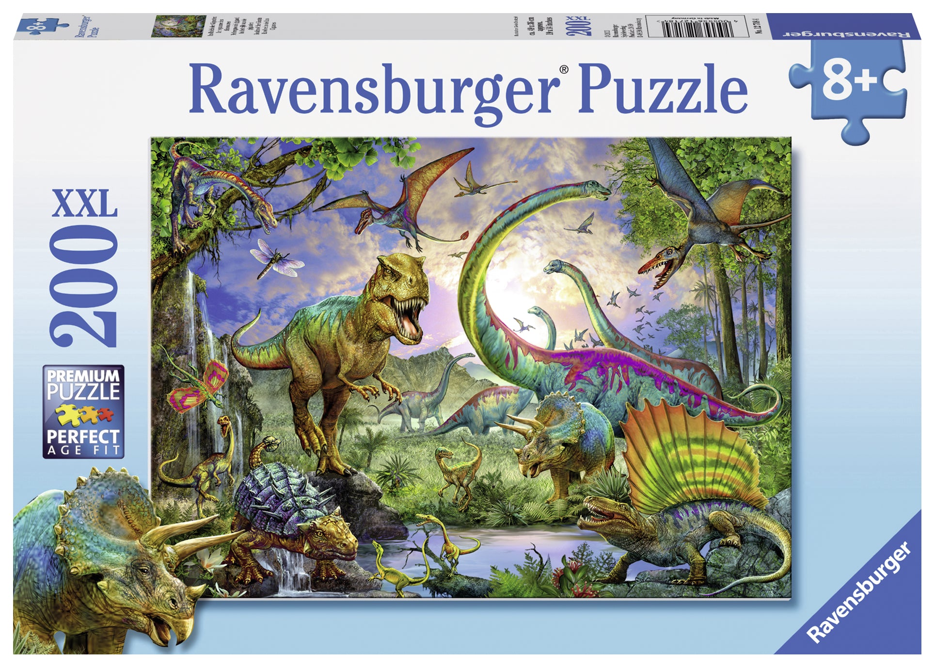 PUZZLE GIGANTI, 200 PIESE - RAVENSBURGER (RVSPC12718) - Libelula Vesela - Jucarii