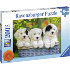 PUZZLE CATELUSI, 200 PIESE - RAVENSBURGER (RVSPC12765) - Libelula Vesela - Jucarii