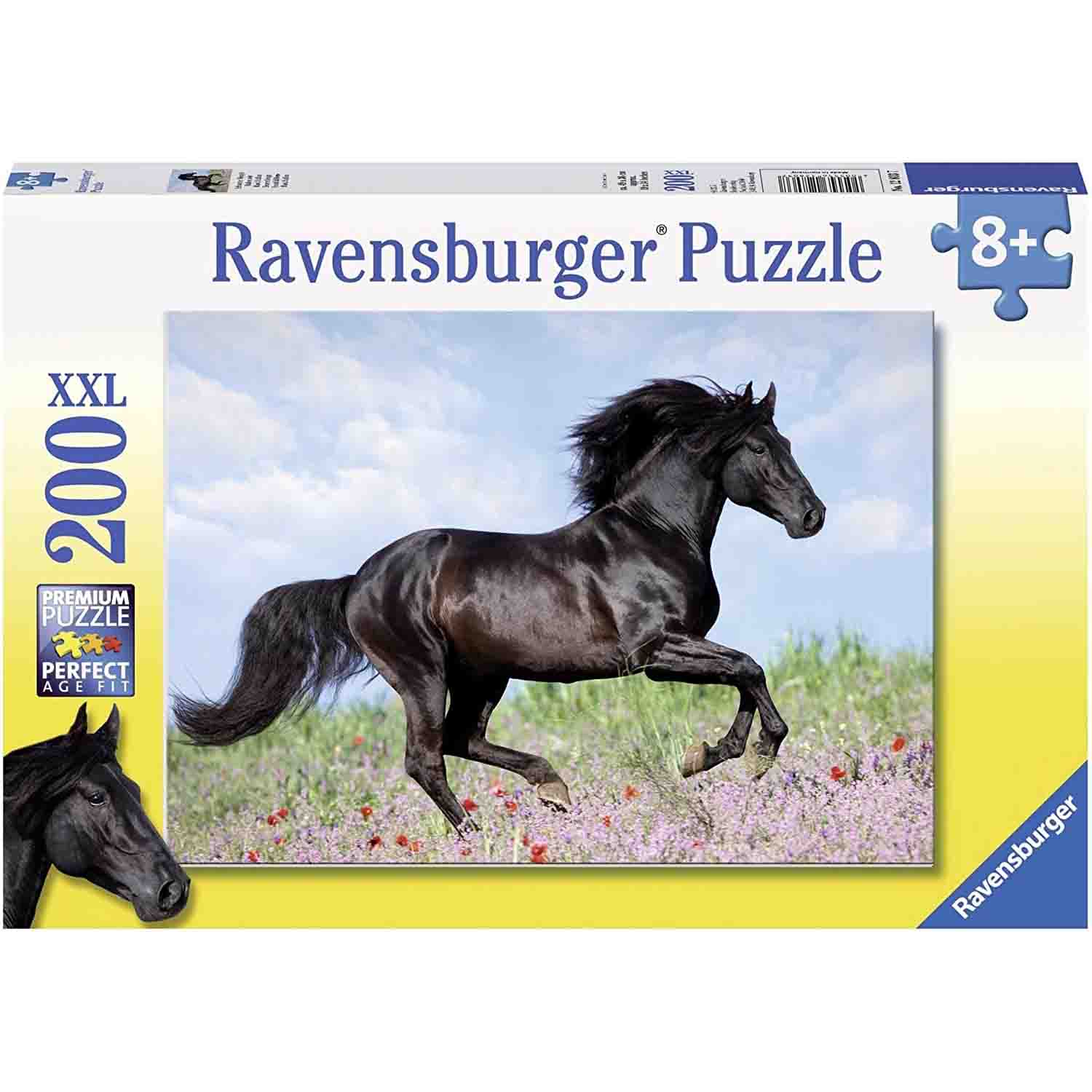 PUZZLE CAL, 200 PIESE - RAVENSBURGER (RVSPC12803) - Libelula Vesela - Jucarii