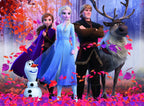 PUZZLE FROZEN 2, 100 PIESE - RAVENSBURGER (RVSPC12867) - Libelula Vesela - Jucarii