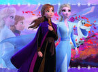 PUZZLE FROZEN 2 ELSA & ANNA, 100 PCS - RAVENSBURGER (RVSPC12868) - Libelula Vesela - Jucarii