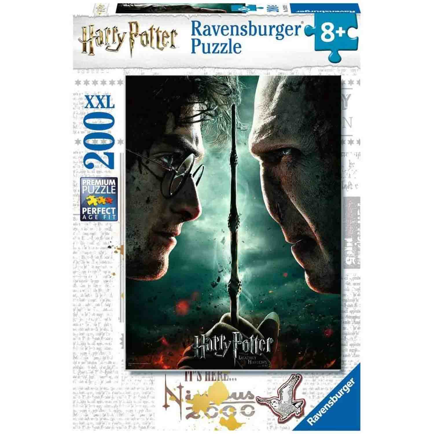 PUZZLE HARRY POTTER LUMEA MAGICA, 200 PIESE - RAVENSBURGER (RVSPC12870) - Libelula Vesela - Jucarii