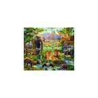 PUZZLE ANIMALE DIN SAVANA, 200 PIESE - RAVENSBURGER (RVSPC12891) - Libelula Vesela - Jucarii