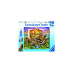 PUZZLE CARTEA DINOZAURILOR, 300 PIESE - RAVENSBURGER (RVSPC12905) - Libelula Vesela - Jucarii