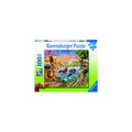 PUZZLE IZVOR IN JUNGLA, 100 PIESE - RAVENSBURGER (RVSPC12910) - Libelula Vesela - Jucarii