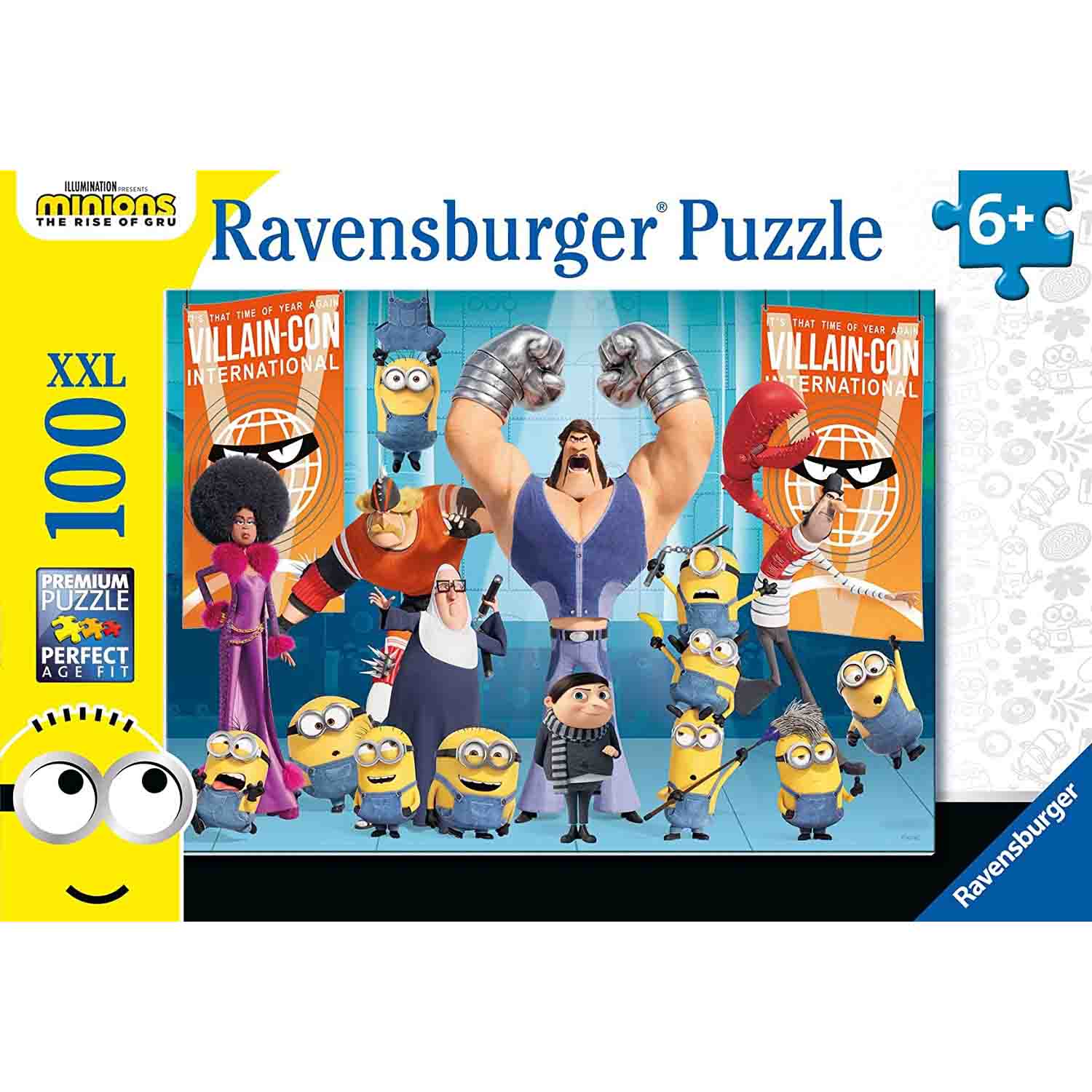 PUZZLE MINIONS, 100 PIESE - RAVENSBURGER (RVSPC12915) - Libelula Vesela - Jucarii