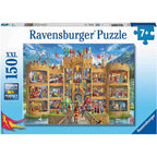 PUZZLE CASTEL, 150 PIESE - RAVENSBURGER (RVSPC12919) - Libelula Vesela - Jucarii
