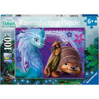 PUZZLE RAYA SI ULTIMUL DRAGON, 100 PIESE - RAVENSBURGER (RVSPC12920) - Libelula Vesela - Jucarii
