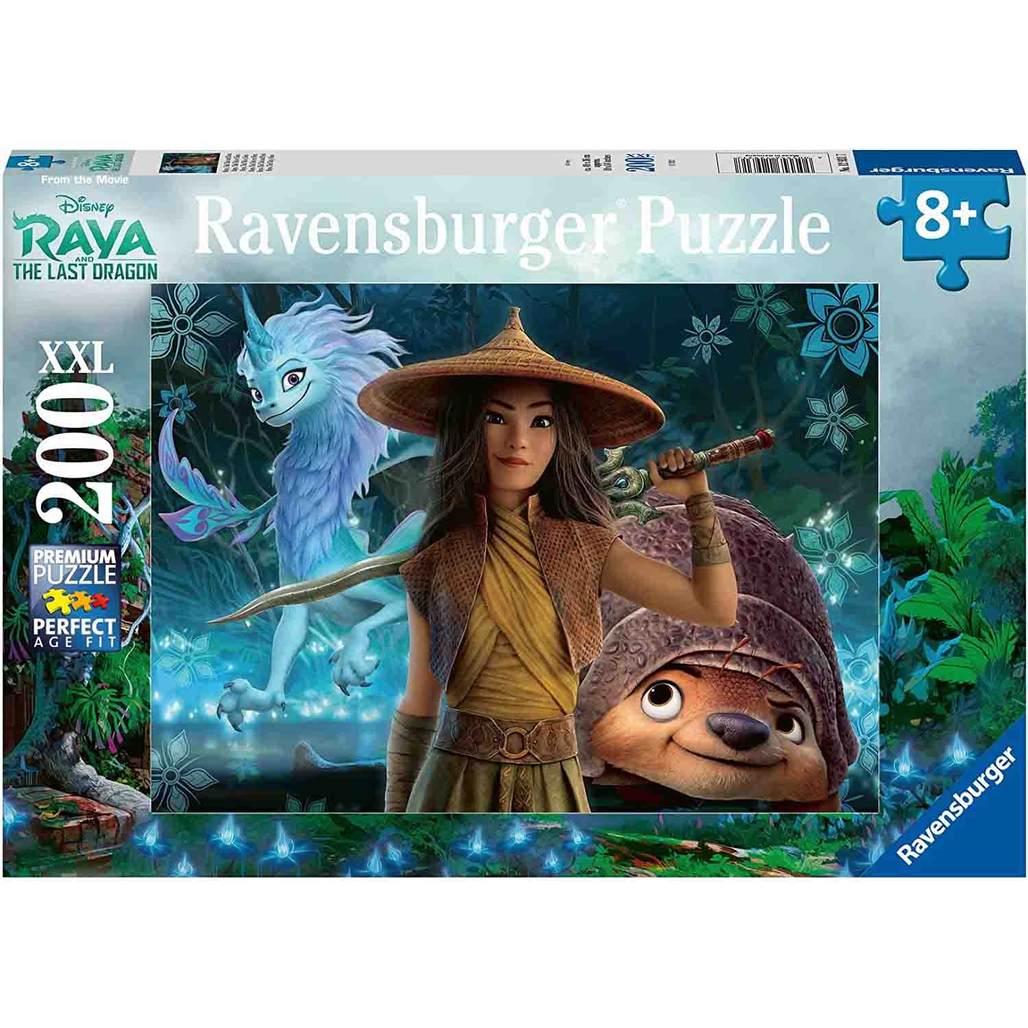 PUZZLE RAYA SI ULTIMUL DRAGON, 200 PIESE - RAVENSBURGER (RVSPC12931) - Libelula Vesela - Jucarii